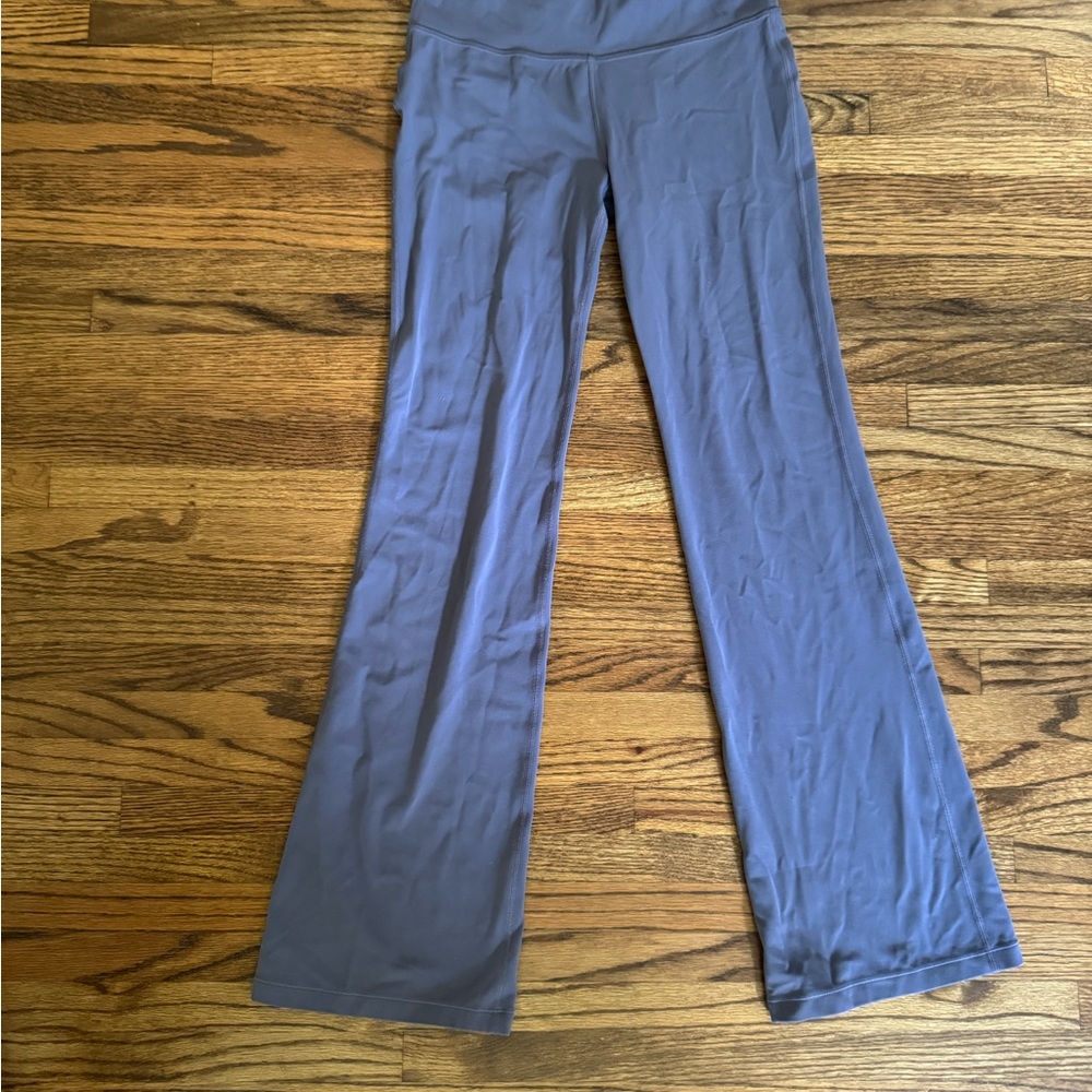 Athleta Girl High Rise Flare Pants - Gray
